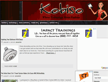 Tablet Screenshot of kobiso.com